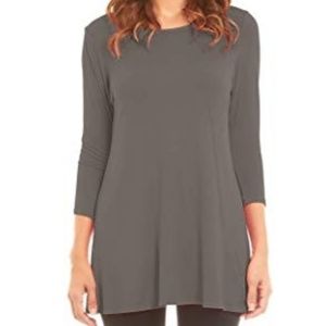 NEW Velucci Women's Flowy Tunic Top